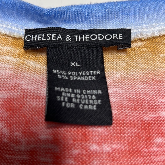 Chelsea & Theodore Multi-Color Lightweight Sweater Size XL - Picture 2 of 4